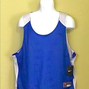 Nike TEAM Sleeveless Mesh REVERSIBLE JERSEY—New